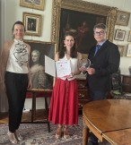 Wręczenie Nagrody „Wybitny Polak” we Francji Marcie Gardolińskiej